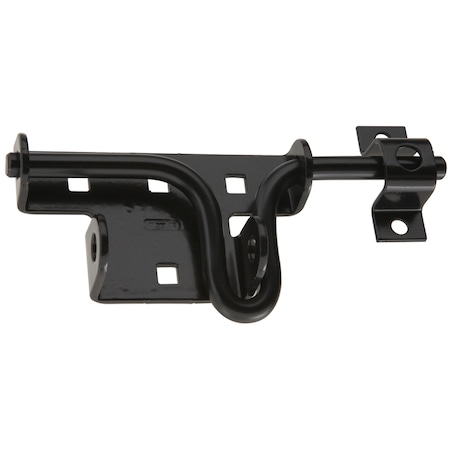 National Hardware Door/Gate Latch Black N109-027